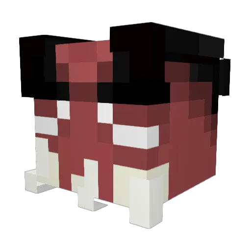 Krytikel Minecraft avatar head, 3D render