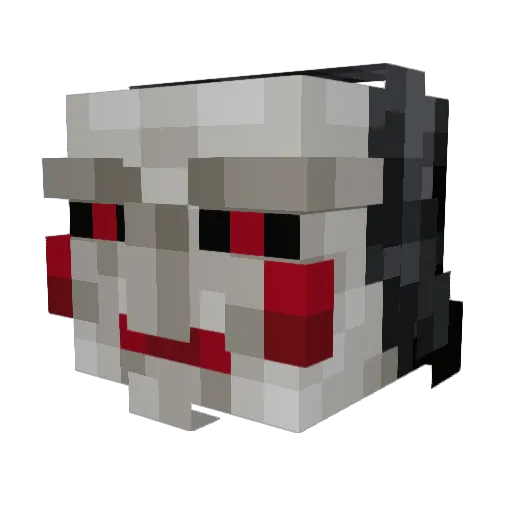 Kryyo Minecraft avatar head, 3D render