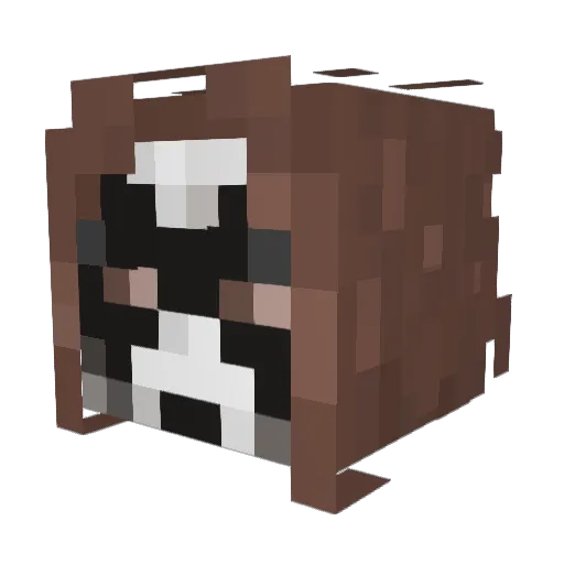 Krzysiulaa Minecraft avatar head, 3D render