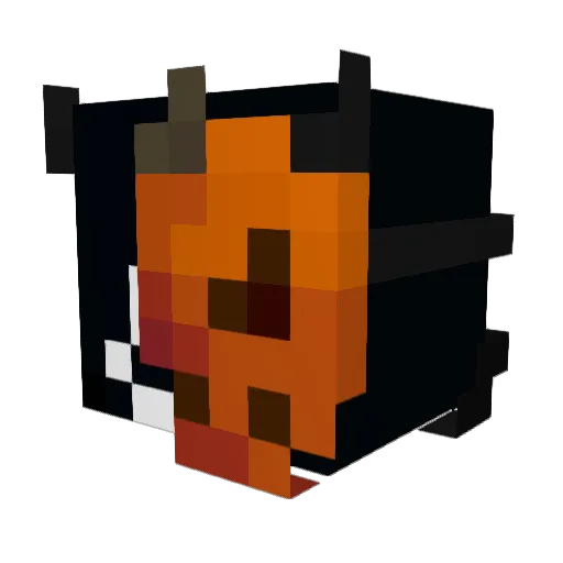 KsawerS Minecraft avatar head, 3D render