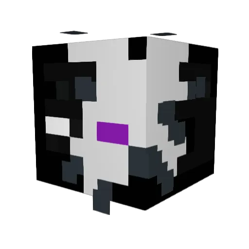 KsaweryGame Minecraft avatar head, 3D render