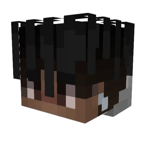 Ksol0606 Minecraft avatar head, 3D render