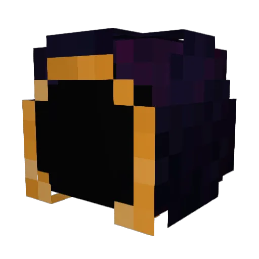 KsyzIsChefwTaJn Minecraft avatar head, 3D render