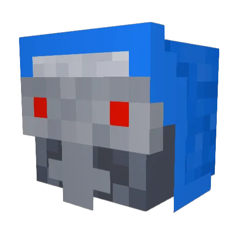 KtmriDmcy Minecraft avatar head, 3D render