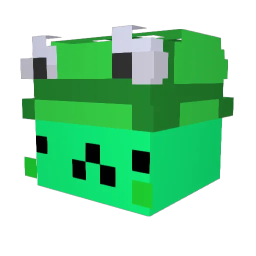 Ku1ya_3130 Minecraft avatar head, 3D render