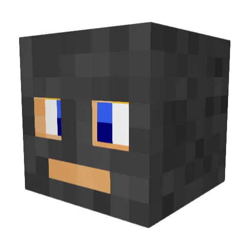 KuBsON_1337 Minecraft avatar head, 3D render