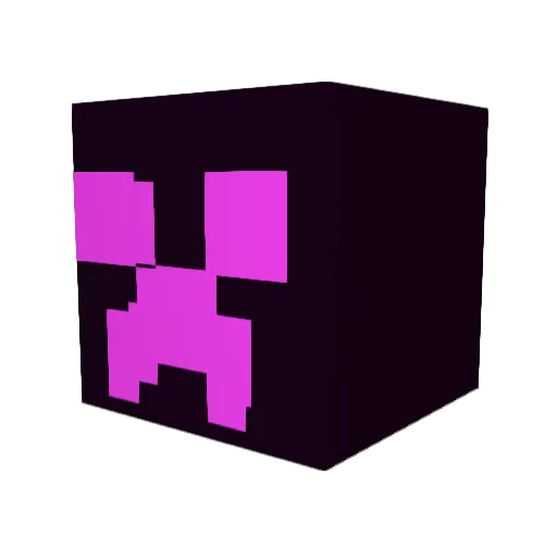 KuKASEL Minecraft avatar head, 3D render