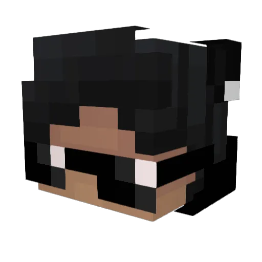 KuKszera_ Minecraft avatar head, 3D render