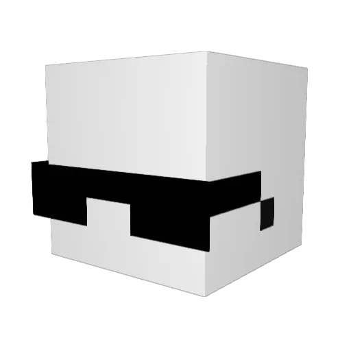 KuKwiaczeQ Minecraft avatar head, 3D render