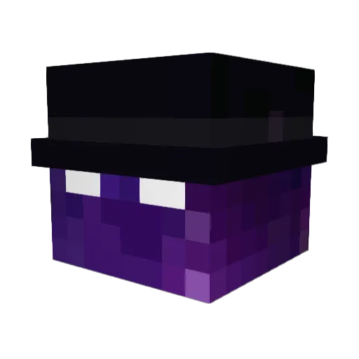 Kuanova Minecraft avatar head, 3D render