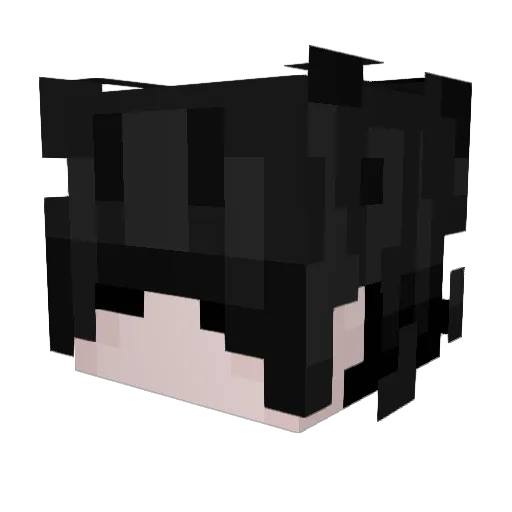 KubKade33 Minecraft avatar head, 3D render