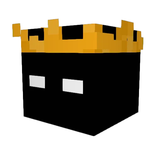 Kuba1235 Minecraft avatar head, 3D render
