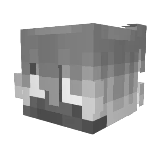 Kuba4621 Minecraft avatar head, 3D render