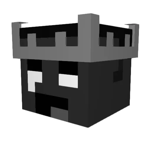 Kuba_POL Minecraft avatar head, 3D render