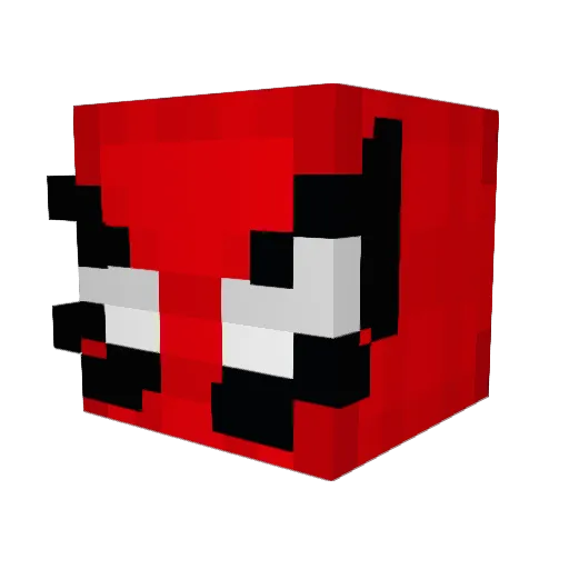 Kubencki1 Minecraft avatar head, 3D render