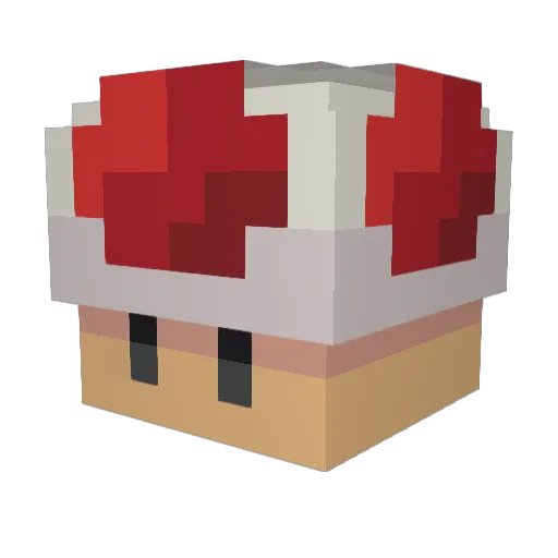 Kubiksonek11 Minecraft avatar head, 3D render