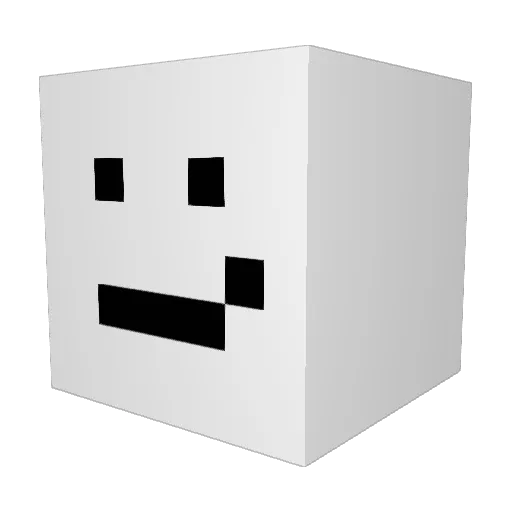 Kubson7000 Minecraft avatar head, 3D render