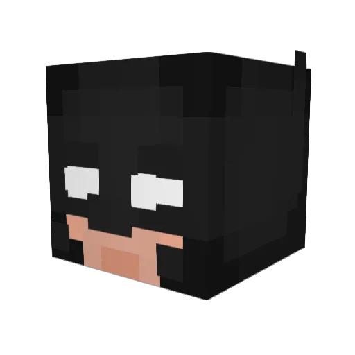Kuczek2004 Minecraft avatar head, 3D render