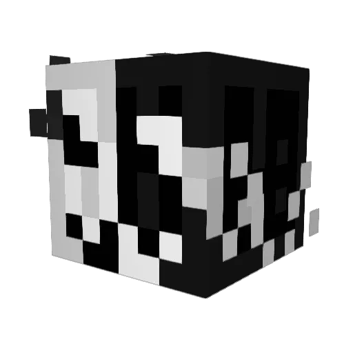 Kudoos_ Minecraft avatar head, 3D render