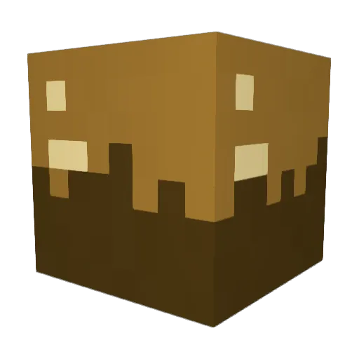 KueDaBa Minecraft avatar head, 3D render