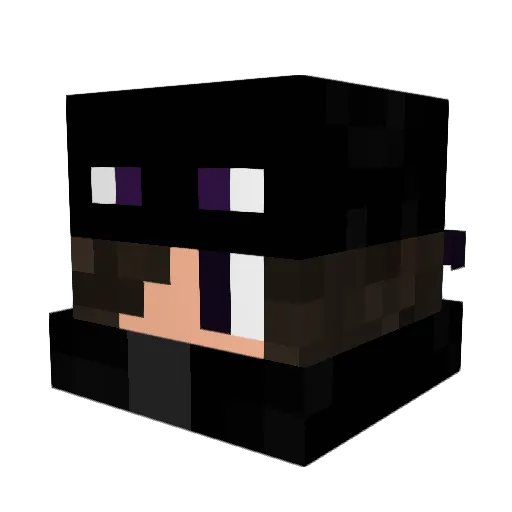 KugelBeule Minecraft avatar head, 3D render