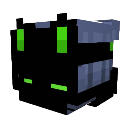Kugelblitz227 Minecraft avatar head, 3D render