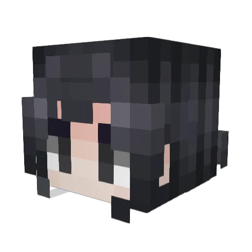 Kuilin_Kid Minecraft avatar head, 3D render