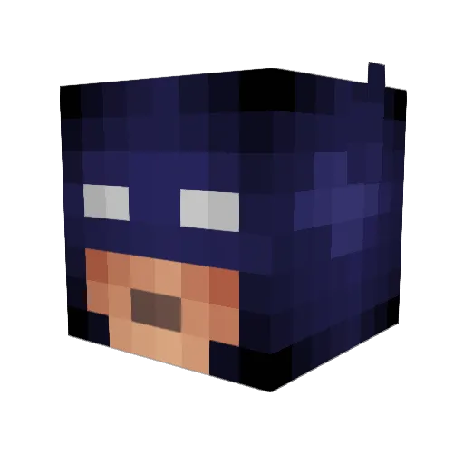 Kuipers88 Minecraft avatar head, 3D render