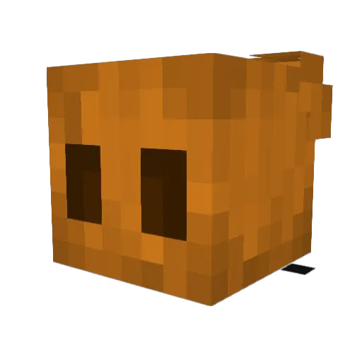 Kujo1261 Minecraft avatar head, 3D render