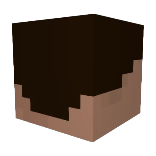 Kukeliccs Minecraft avatar head, 3D render