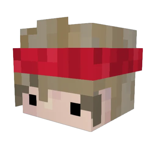 Kukulidabest2 Minecraft avatar head, 3D render