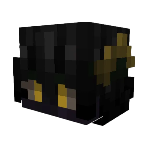 Kul3sjrgort Minecraft avatar head, 3D render