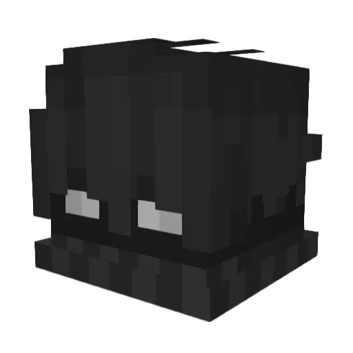 Kula331 Minecraft avatar head, 3D render