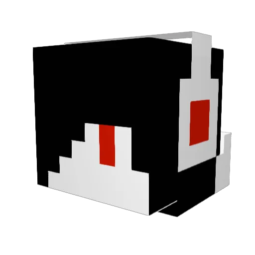 Kuldr1 Minecraft avatar head, 3D render