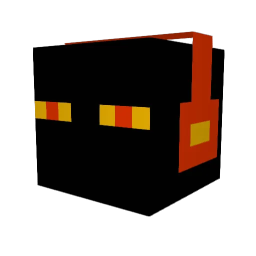 KuleMrD Minecraft avatar head, 3D render