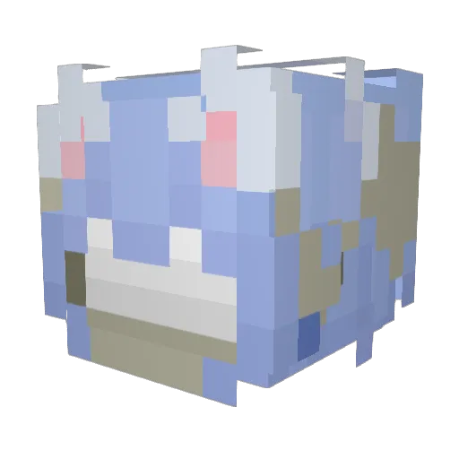 Kulebyaka_77 Minecraft avatar head, 3D render