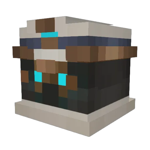 Kulja Minecraft avatar head, 3D render