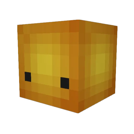 KultaOmena Minecraft avatar head, 3D render