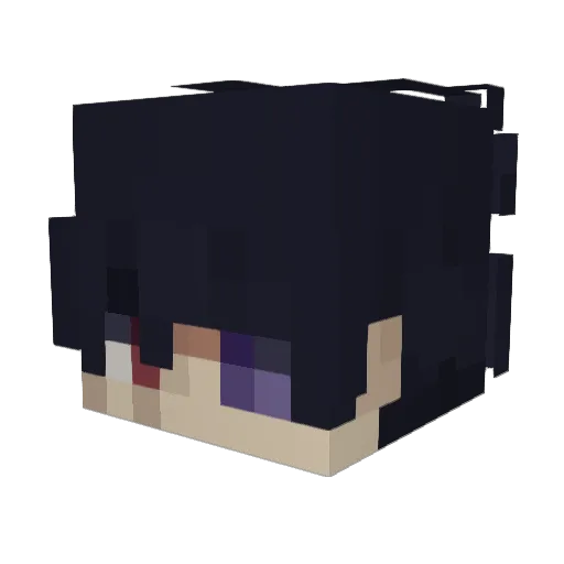 Kultar_ Minecraft avatar head, 3D render