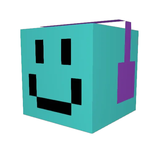 Kummmer Minecraft avatar head, 3D render