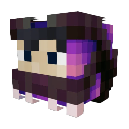 KungFist82 Minecraft avatar head, 3D render