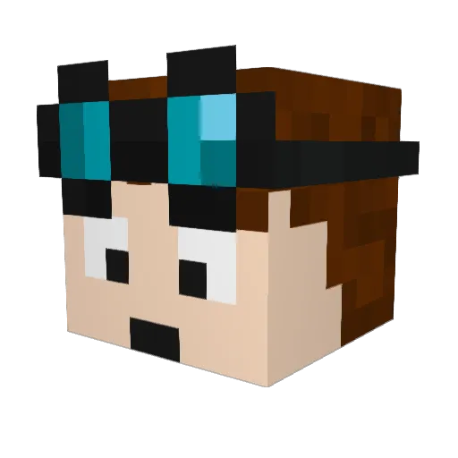 Kung_Lucas_2005 Minecraft avatar head, 3D render