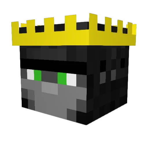Kungaroo Minecraft avatar head, 3D render