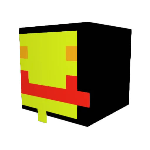 Kungfooey242 Minecraft avatar head, 3D render