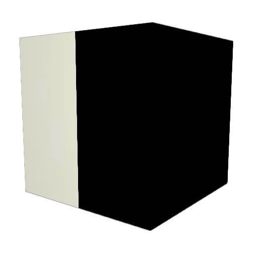 Kunitokotachi Minecraft avatar head, 3D render