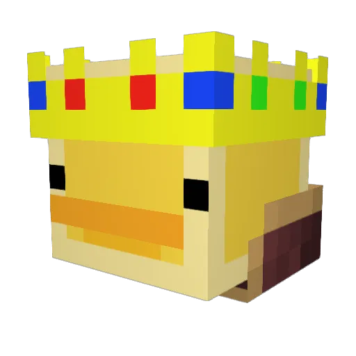 Kuniva187 Minecraft avatar head, 3D render