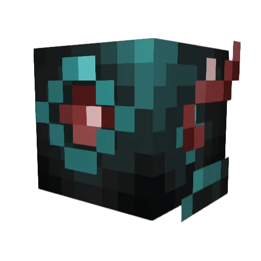 Kunnin Minecraft avatar head, 3D render