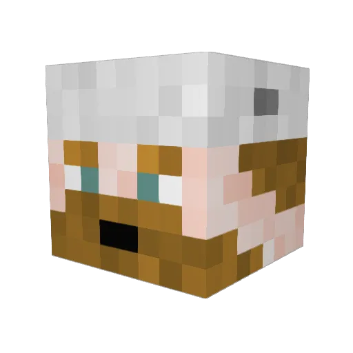 Kurd13 Minecraft avatar head, 3D render