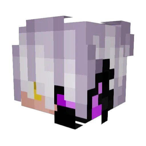 Kurek25 Minecraft avatar head, 3D render