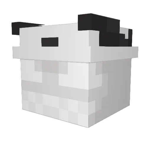 Kurosan4645 Minecraft avatar head, 3D render